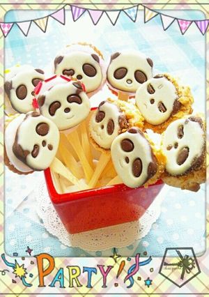 さくさくぱんだでパーティースティック♪-レシピのメイン写真