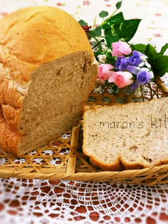 HBで簡単♡ふわふわ小豆食パン-レシピのメイン写真