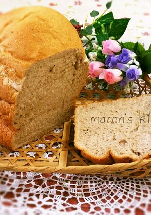 HBで簡単♡ふわふわ小豆食パン-レシピのメイン写真