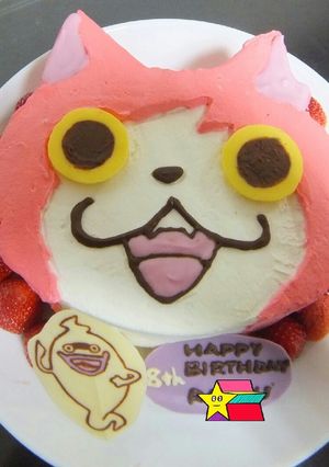 妖怪ウォッチ☆ジバニャンケーキ☆-レシピのメイン写真