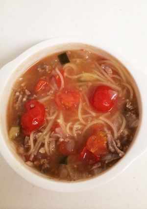 離乳食完了期〜トマトのカッペリーニ-レシピのメイン写真