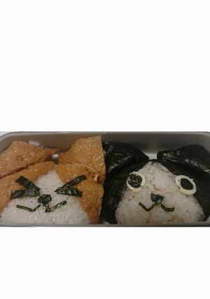 アイルーメラルー弁当-レシピのメイン写真