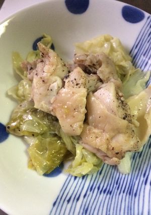 炊飯器まかせ！鶏とキャベツのホロホロ煮-レシピのメイン写真