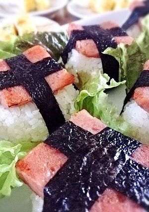 簡単♪子ども大好き☆スパムおにぎり-レシピのメイン写真