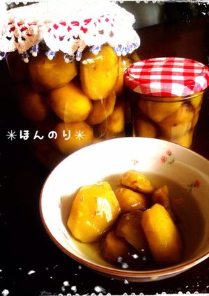 しっとりほっくり☆栗の甘露煮-レシピのメイン写真