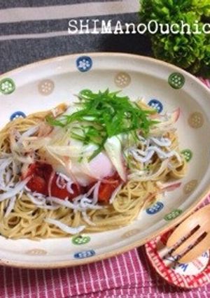 上手な温玉の作り方とごまトマトの涼麺-レシピのメイン写真
