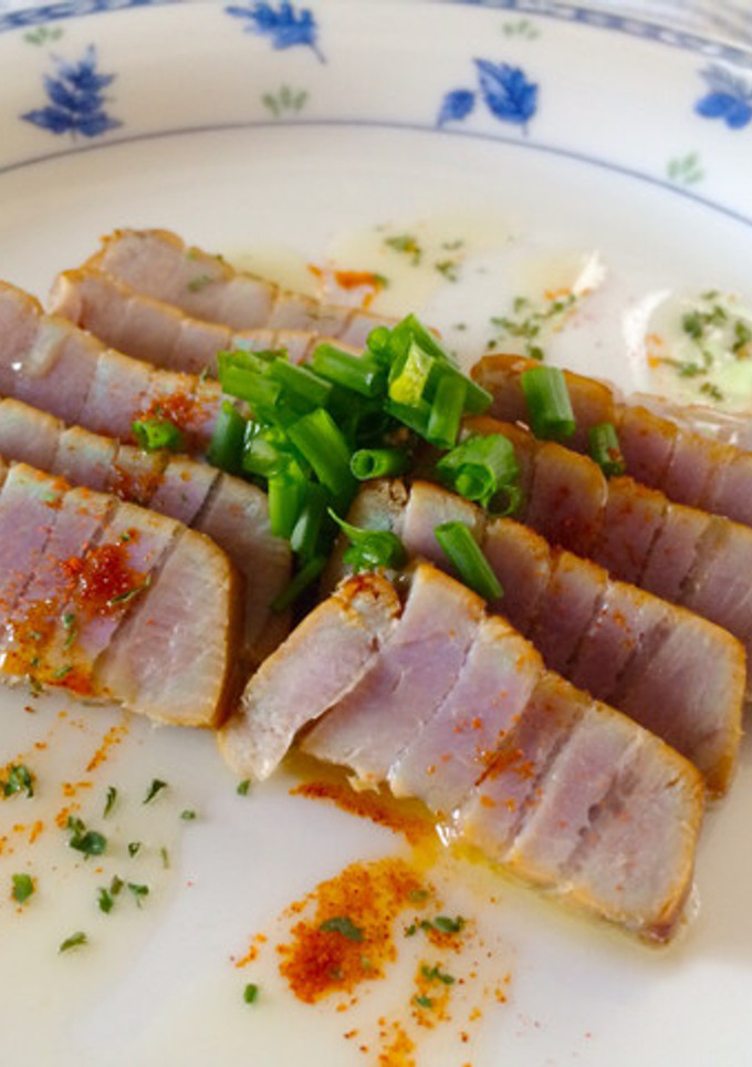 めばちマグロの燻製-レシピのメイン写真
