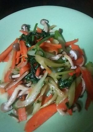 セロリとにんじんのきんぴら-レシピのメイン写真