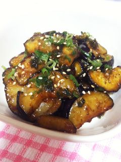 うまい!茄子の甘酢炒め-レシピのメイン写真