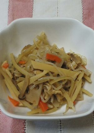 細切り根菜のうま煮-レシピのメイン写真