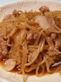 もやしと豚肉のオイスターソース炒め-レシピのメイン写真