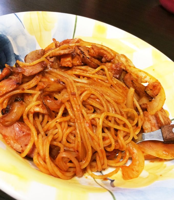 コストコ食材★簡単美味しいナポリタン-レシピのメイン写真