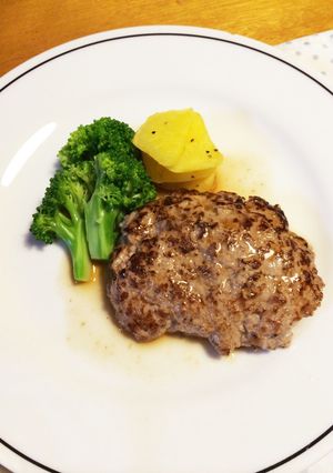 ハンバーグより簡単♪牛薄切り肉のステーキ-レシピのメイン写真