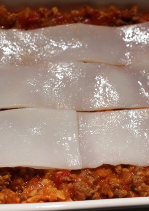 手打ち米粉パスタ☆ラザニア編☆小麦不使用-レシピのメイン写真
