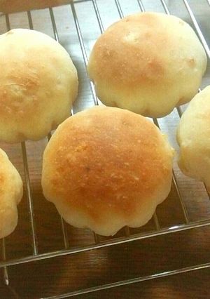 卵、牛乳なし!!簡単オレンジピールパン☆-レシピのメイン写真
