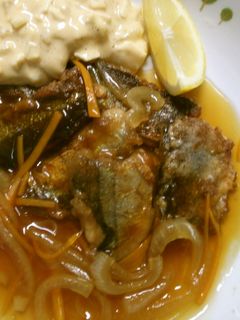 秋刀魚の 竜田揚げ 甘酢ソースで♪-レシピのメイン写真