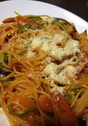 茹でずにナポリタン！簡単おいしい！-レシピのメイン写真