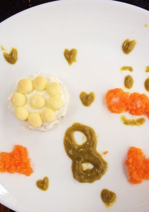 離乳食中期♡ヨーグルトケーキ-レシピのメイン写真