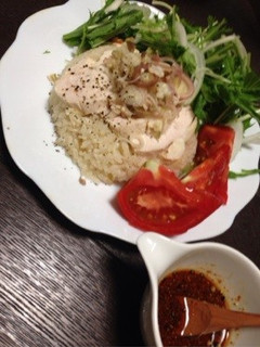 簡単♫ アジア飯風 チキンライス-レシピのメイン写真