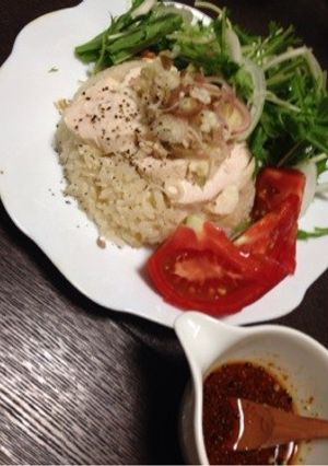 簡単♫ アジア飯風 チキンライス-レシピのメイン写真