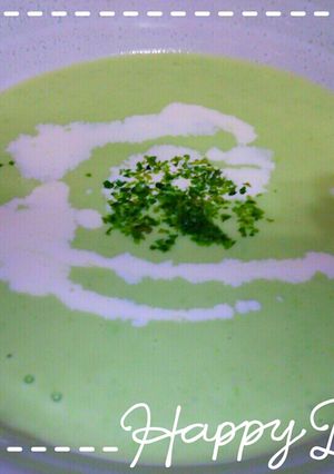 フードプロセッサーで簡単！枝豆のスープ-レシピのメイン写真
