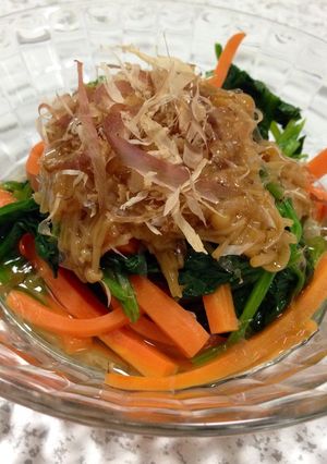 ☆ほうれん草となめ茸のおひたし☆-レシピのメイン写真