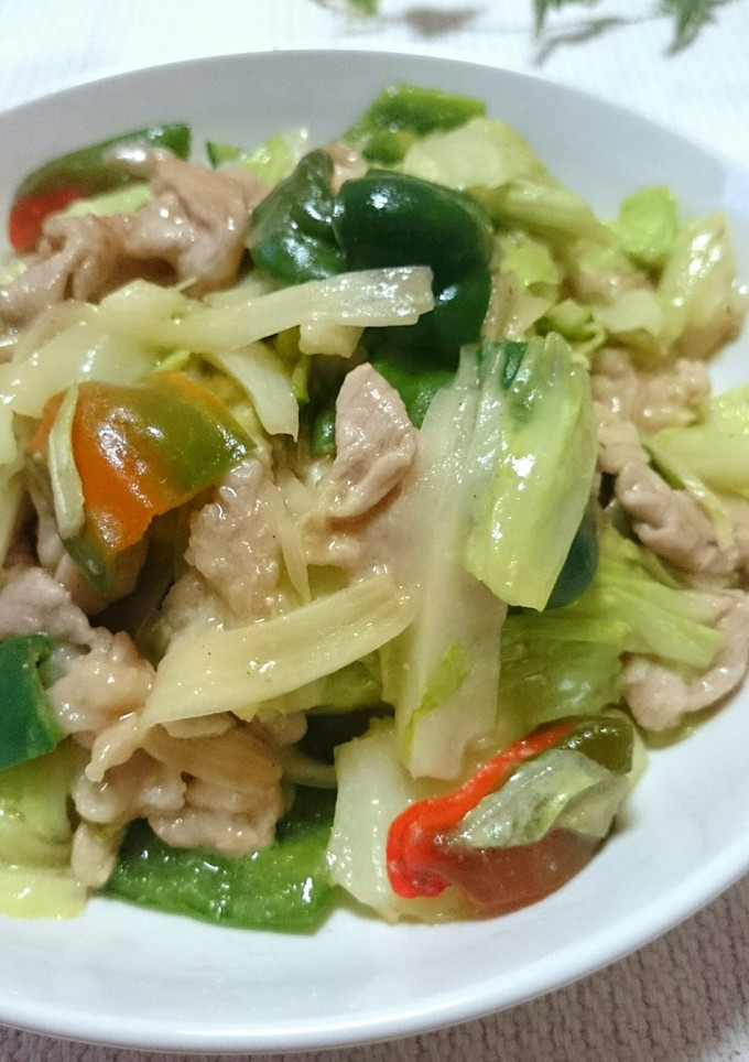 簡単♪豚肉とキャベツの味噌炒め☆回鍋肉風-レシピのメイン写真