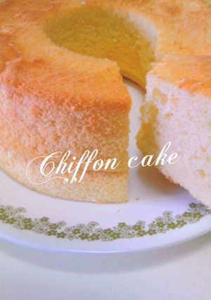 基本のシフォンケーキ-レシピのメイン写真