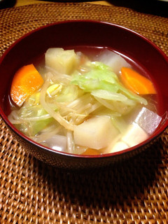 離乳食にも!たっぷり野菜のほっこりスープ-レシピのメイン写真