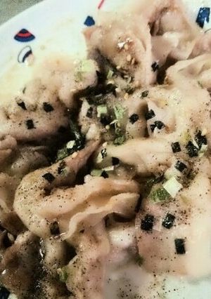 材料３つ♪豚肉のレンジ酒蒸し-レシピのメイン写真