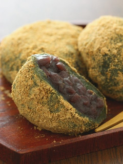 白玉粉で作る♪簡単よもぎ大福-レシピのメイン写真
