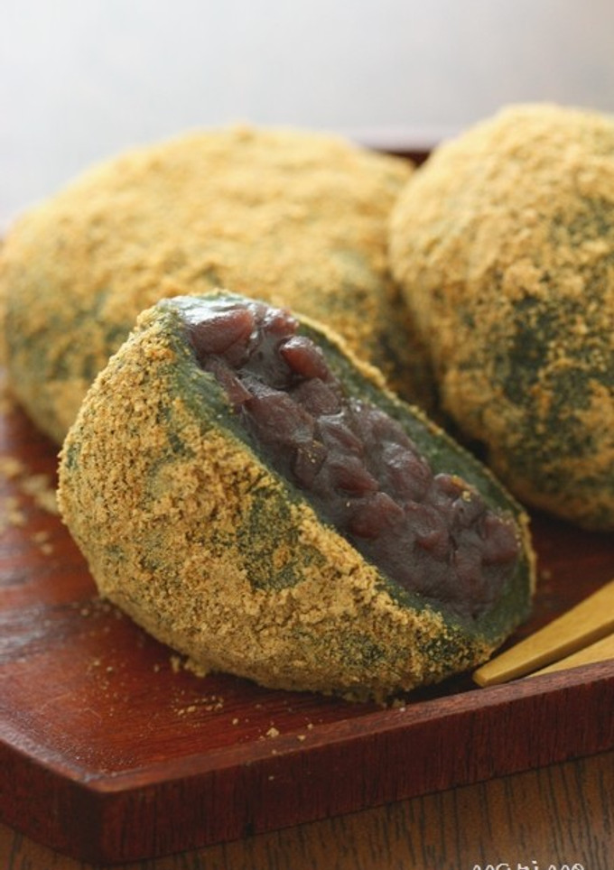 白玉粉で作る♪簡単よもぎ大福-レシピのメイン写真
