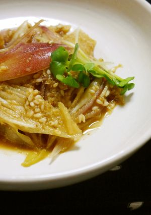 ✿みょうがの胡麻味噌ぽん酢和え✿-レシピのメイン写真