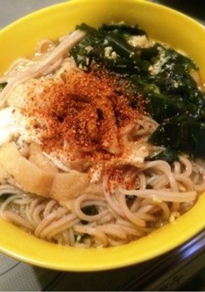 乾麺★あったかいそばソーメン-レシピのメイン写真