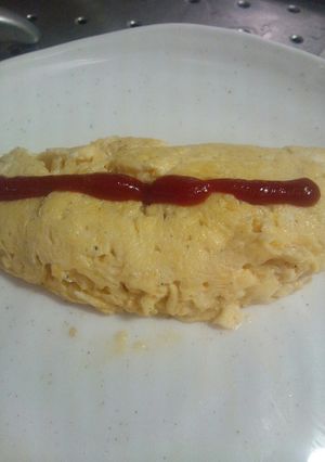 チーズinオムレツ-レシピのメイン写真