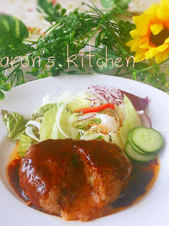 フライパンで簡単♡ヘルシー豆腐ハンバーグ-レシピのメイン写真
