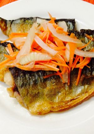 あじの南蛮漬け-レシピのメイン写真