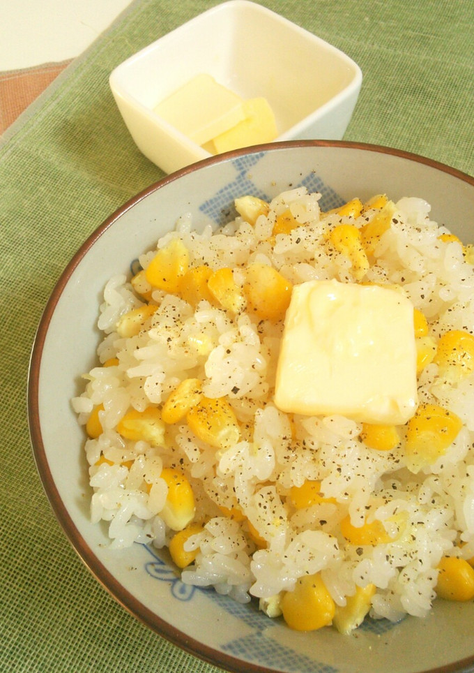 きれいな粒のとうもろこしご飯-レシピのメイン写真
