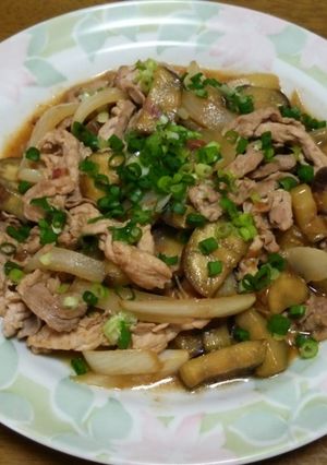 豚の梅ポン炒め-レシピのメイン写真