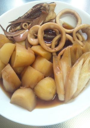 イカの煮物-レシピのメイン写真