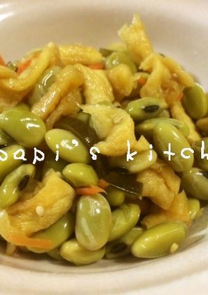 ✿お豆とハリハリ漬けの簡単和え✿-レシピのメイン写真