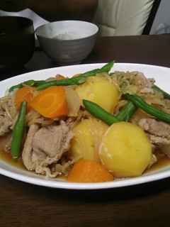 うちの豚肉で肉じゃが♪-レシピのメイン写真