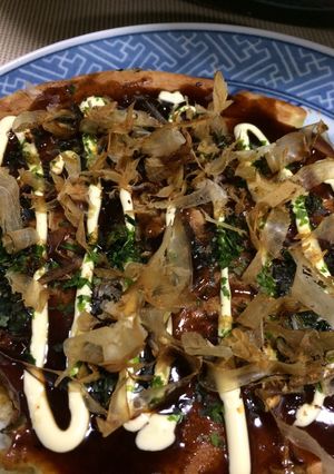 ☆コストコ☆プルコギビーフお好み焼き-レシピのメイン写真