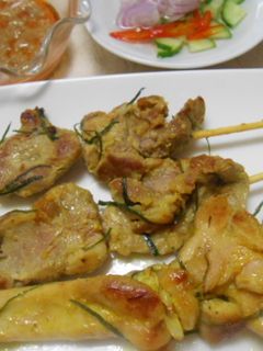 ハーブの串焼き「サテ」(タイ料理)-レシピのメイン写真