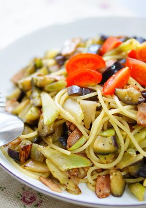 冷蔵庫の残り物で‥パスタ-レシピのメイン写真