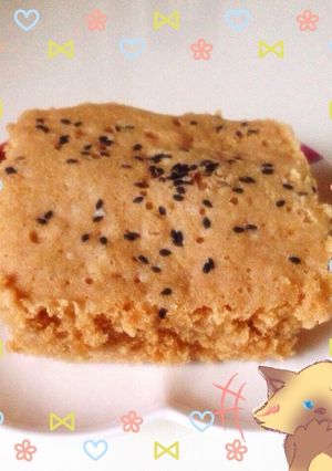 ☆タッパー蒸しパンがんづき風☆-レシピのメイン写真