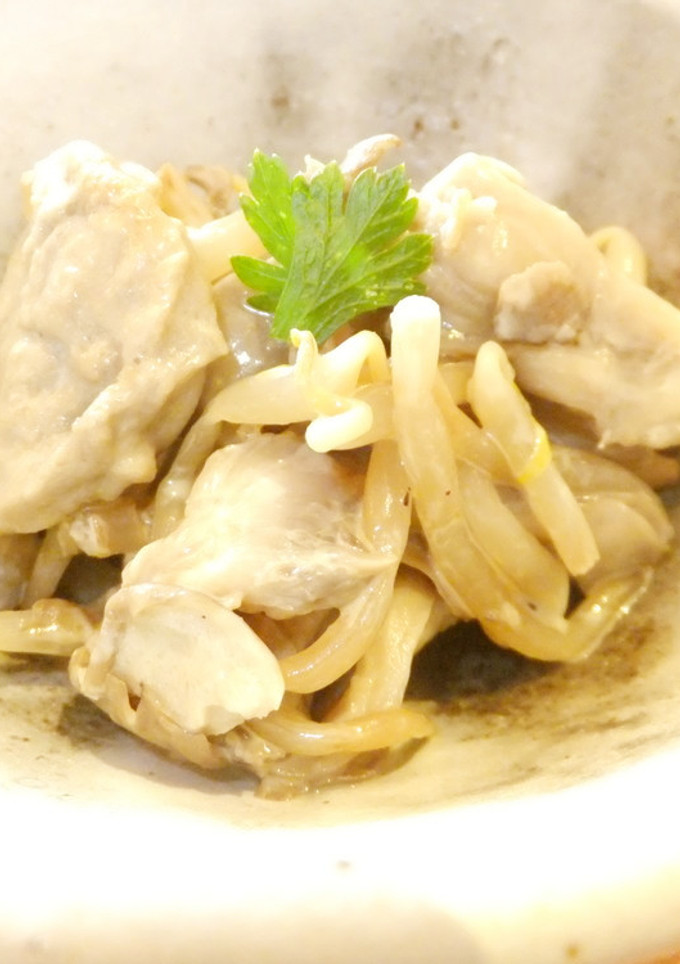 もやしと舞茸マヨ炒め…麩入り…-レシピのメイン写真