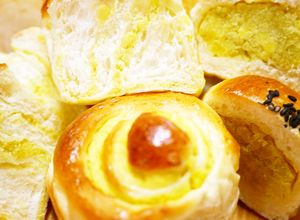 収穫の秋♪さつま芋ちぎりパン（HB生地）-レシピのメイン写真