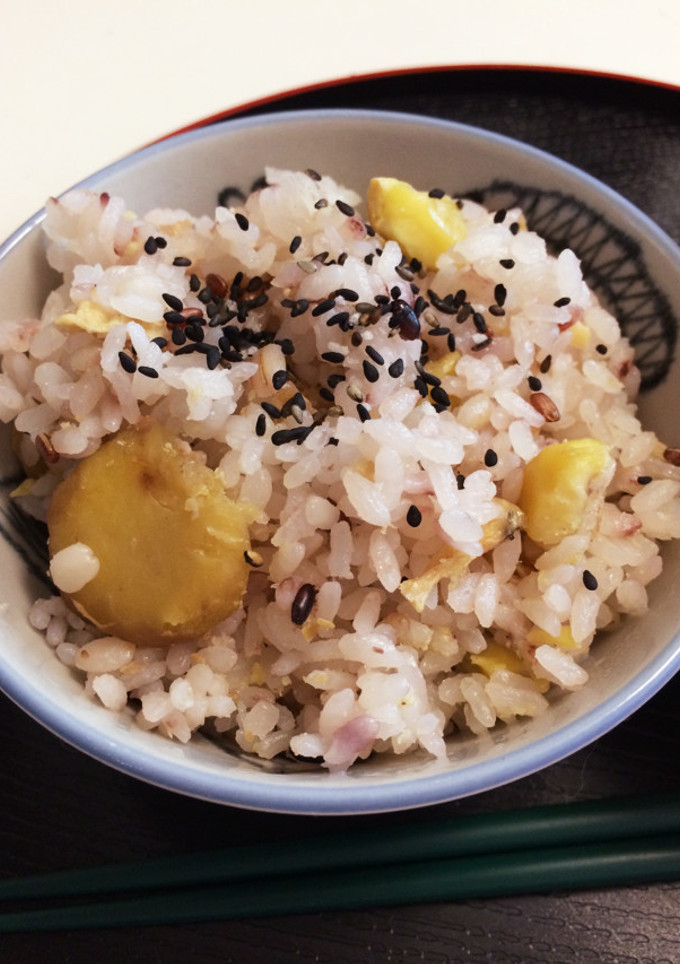 簡単♪炊飯器で栗ご飯-レシピのメイン写真