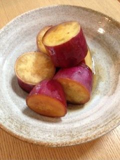 さつまいものゆずれもん黒糖煮-レシピのメイン写真